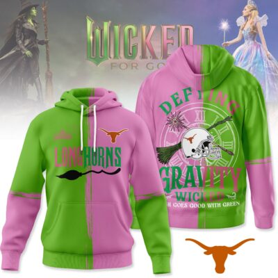 Texas Longhorns | Premium NCAA Wicked Fan 3D Hoodie - XL