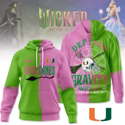 Miami Hurricanes | Premium NCAA Wicked Fan 3D Hoodie - S
