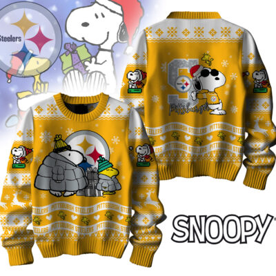 Pittsburgh Steelers | Premium NFL Peanuts Snoopy Ugly Sweater