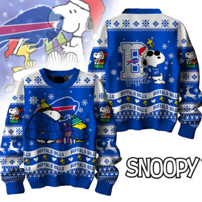 Buffalo Bills | Premium NFL Peanuts Snoopy Ugly Sweater