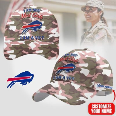Buffalo Bills | Premium NFL Camo Women Veterans Classic Cap