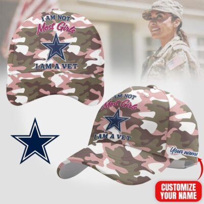 Dallas Cowboys | Premium NFL Camo Women Veterans Classic Cap
