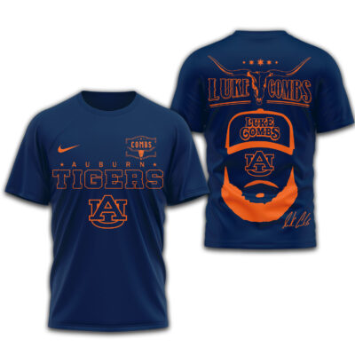 Auburn Tigers | Premium NCAA Luke Combs 3D Shirt
