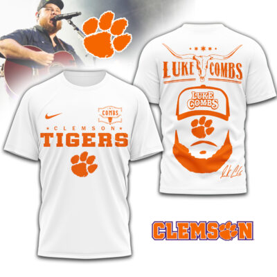 Clemson Tigers | Premium NCAA Luke Combs 3D Shirt