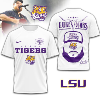 LSU Tigers | Premium NCAA Luke Combs 3D Shirt