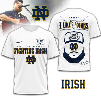 Notre Dame Fighting Irish | Premium NCAA Luke Combs 3D Shirt