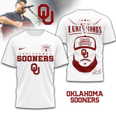 Oklahoma Sooners | Premium NCAA Luke Combs 3D Shirt