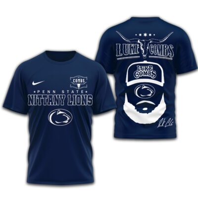 Penn State Nittany Lions | Premium NCAA Luke Combs 3D Shirt