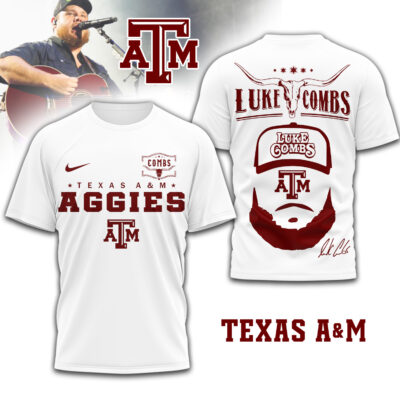 Texas A&M Aggies | Premium NCAA Luke Combs 3D Shirt