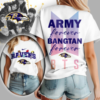 Baltimore Ravens | Premium NFL BTS Women Shirt