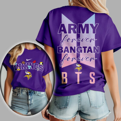 Minnesota Vikings | Premium NFL BTS Women Shirt