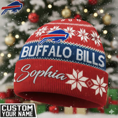 Buffalo Bills | Premium NFL Personalized Football Beanie Hat