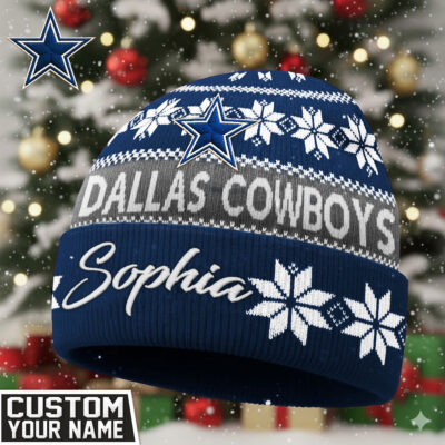 Dallas Cowboys | Premium NFL Personalized Football Beanie Hat