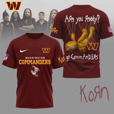 Washington Commanders | Premium NFL Korn Fan Shirt