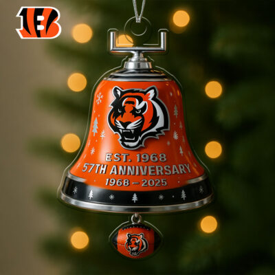 Cincinnati Bengals | Premium NFL Christmas Bell Ornament