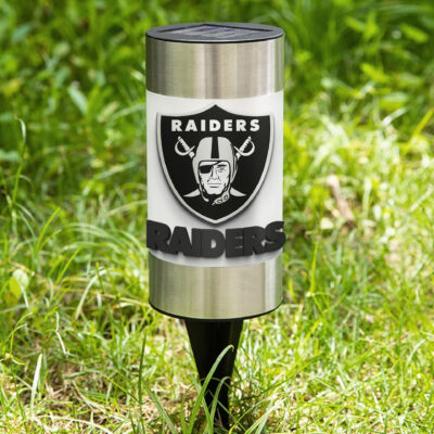 Las Vegas Raiders | NFL Waterproof Solar Garden Light