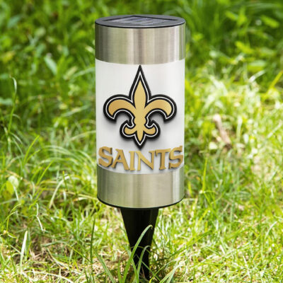 New Orleans Saints | NFL Waterproof Solar Garden Light