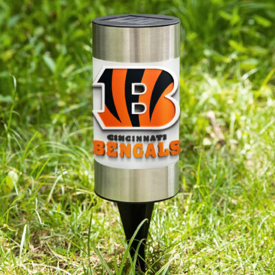 Cincinnati Bengals | NFL Waterproof Solar Garden Light