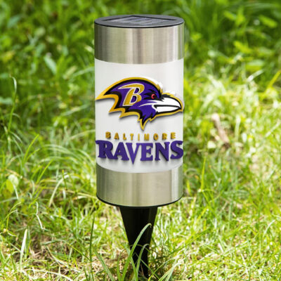 Baltimore Ravens | NFL Waterproof Solar Garden Light