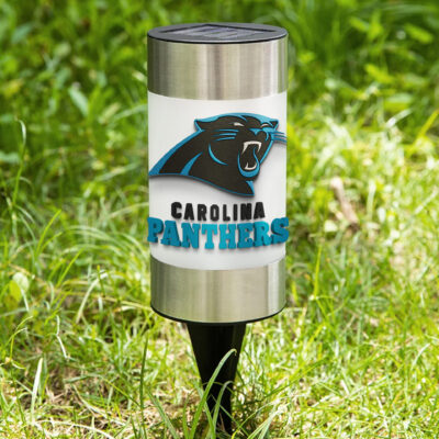 Carolina Panthers | NFL Waterproof Solar Garden Light