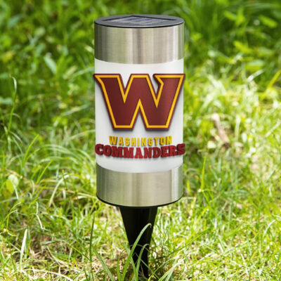 Washington Commanders | NFL Waterproof Solar Garden Light
