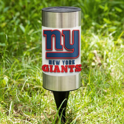 New York Giants | NFL Waterproof Solar Garden Light
