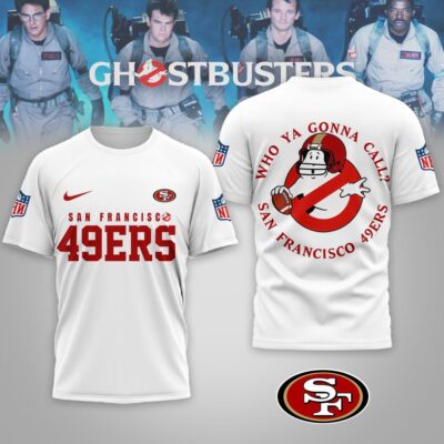 San Francisco 49ers | Premium NFL Ghostbusters 3D Shirt