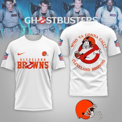 Cleveland Browns | Premium NFL Ghostbusters 3D Shirt
