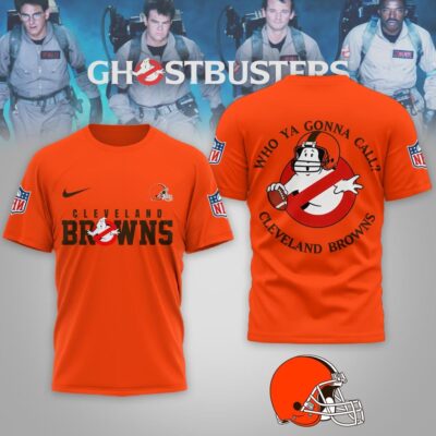 Cleveland Browns | Premium NFL Ghostbusters 3D Shirt
