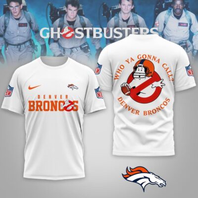 Denver Broncos | Premium NFL Ghostbusters 3D Shirt