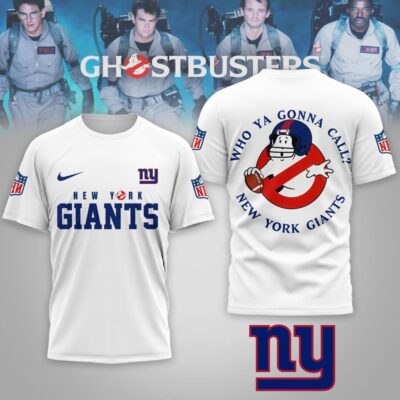 New York Giants | Premium NFL Ghostbusters 3D Shirt