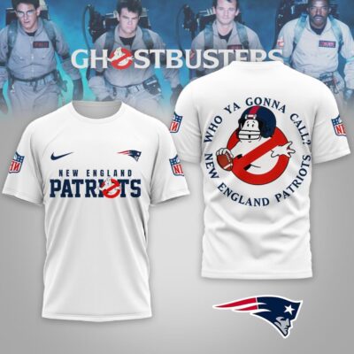 New England Patriots | Premium NFL Ghostbusters 3D Shirt