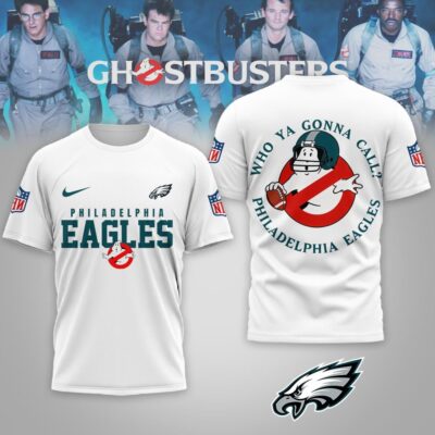 Philadelphia Eagles | Premium NFL Ghostbusters 3D Shirt