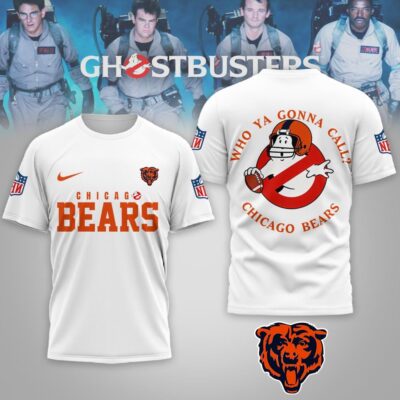 Chicago Bears | Premium NFL Ghostbusters 3D Shirt