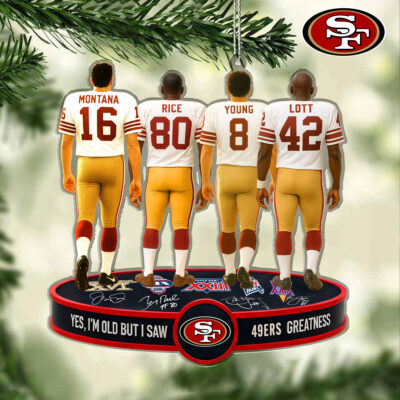 San Francisco 49ers | Premium NFL Legends Ornament