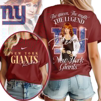New York Giants | Premium NFL Reba McEntire Fan 3D Shirt