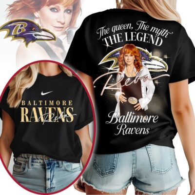 Baltimore Ravens | Premium NFL Reba McEntire Fan 3D Shirt