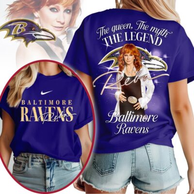 Baltimore Ravens | Premium NFL Reba McEntire Fan 3D Shirt