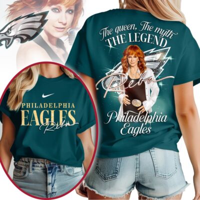 Philadelphia Eagles | Premium NFL Reba McEntire Fan 3D Shirt