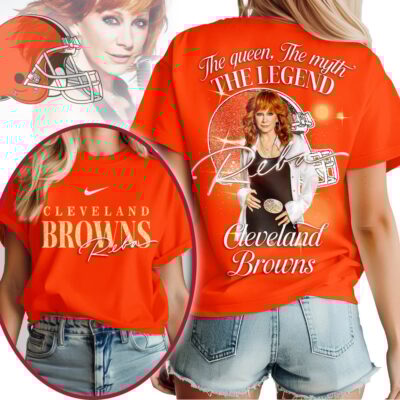 Cleveland Browns | Premium NFL Reba McEntire Fan 3D Shirt