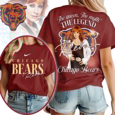 Chicago Bears | Premium NFL Reba McEntire Fan 3D Shirt