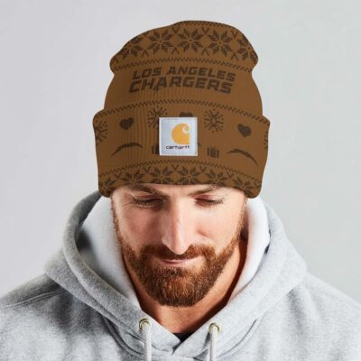 Los Angeles Chargers | Premium NFL Carhartt Chrismas Workwear Beanie