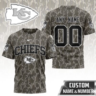 Kansas City Chiefs | Premium NFL Camo 3D Shirt
