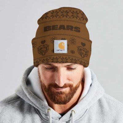 Chicago Bears | Premium NFL Carhartt Chrismas Workwear Beanie