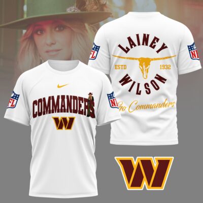 Washington Commanders | Premium NFL Lainey Wilson Fan 3D Shirt