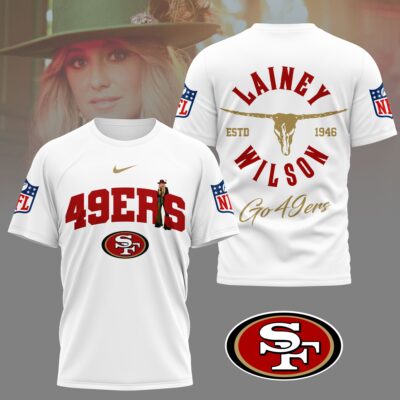 San Francisco 49ers | Premium NFL Lainey Wilson Fan 3D Shirt
