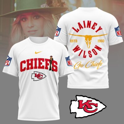 Kansas City Chiefs | Premium NFL Lainey Wilson Fan 3D Shirt