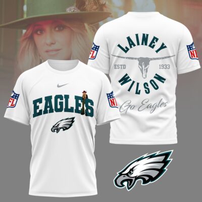 Philadelphia Eagles | Premium NFL Lainey Wilson Fan 3D Shirt
