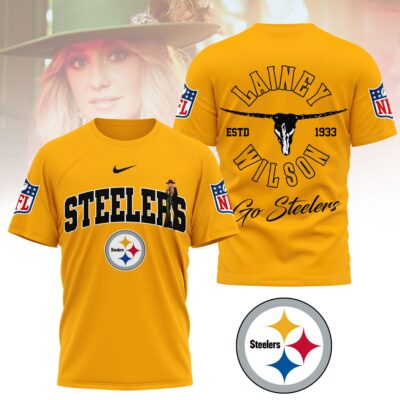 Pittsburgh Steelers | Premium NFL Lainey Wilson Fan 3D Shirt