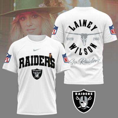 Las Vegas Raiders | Premium NFL Lainey Wilson Fan 3D Shirt